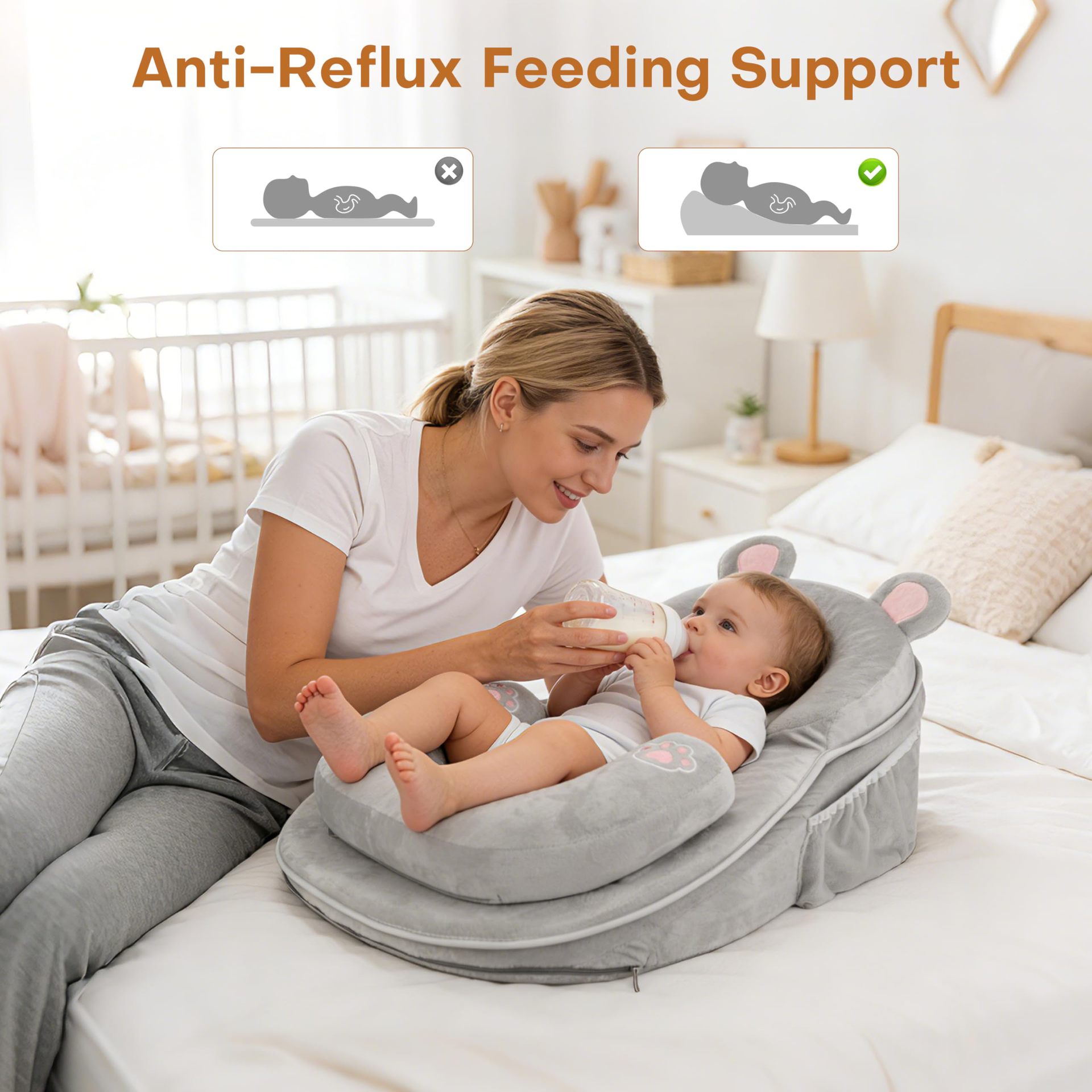 Functional support pillow product