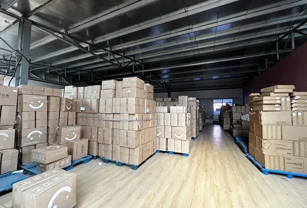 Finished goods warehouse for export orders