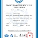 ISO 9001 quality management system certificate for Lemaji baby textile factory