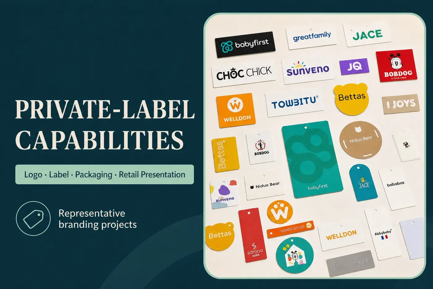 Lemaji private-label product options