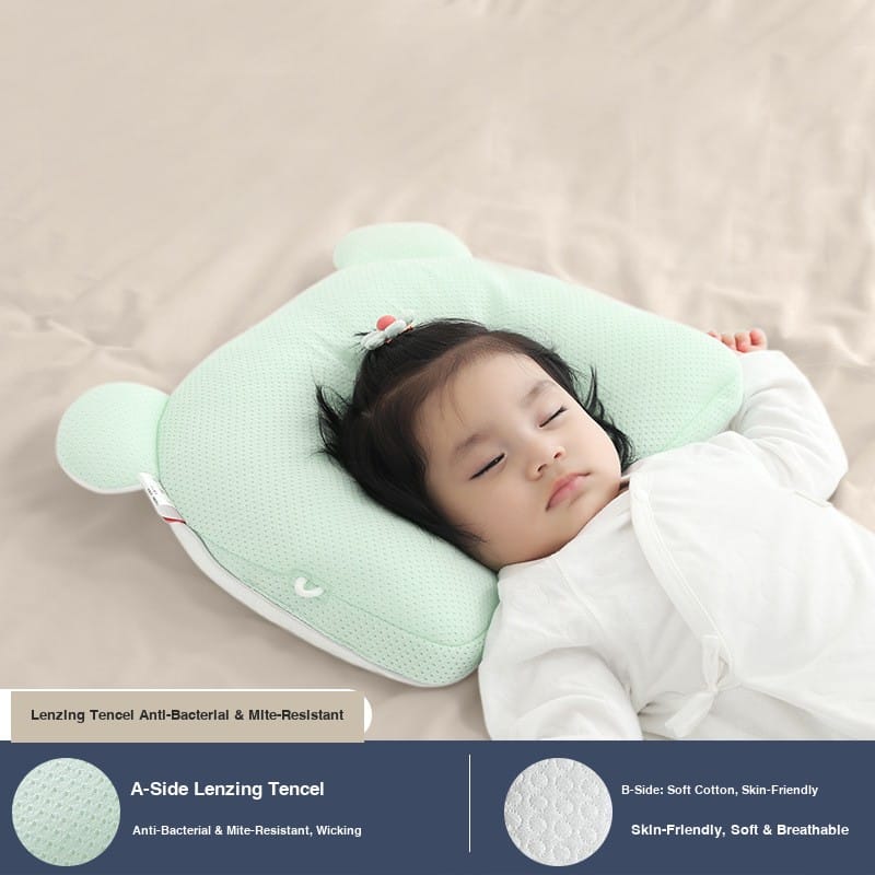 Mint green Tencel pillow