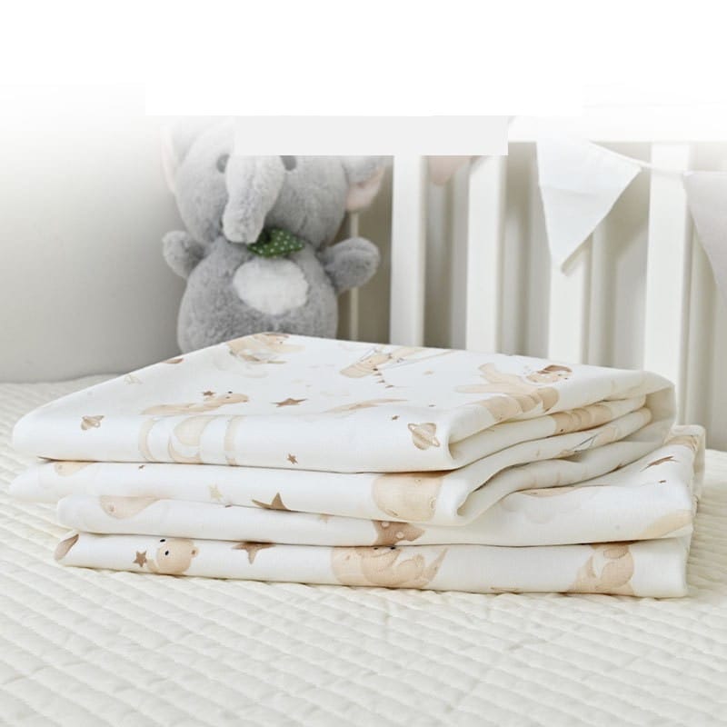 Folded stack of waterproof pads