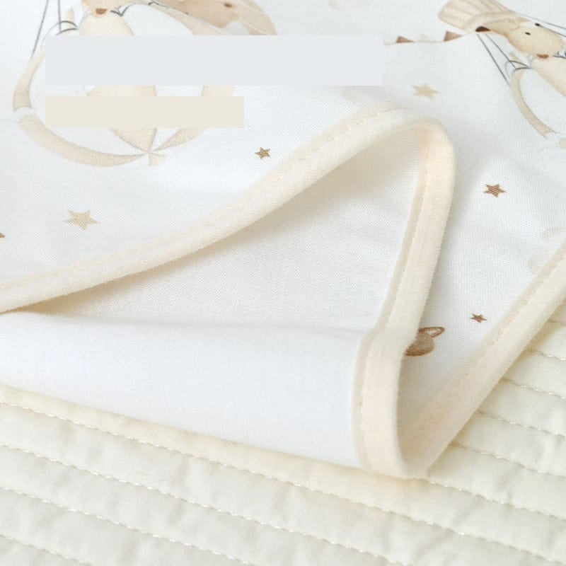 Close-up of pad edge and binding
